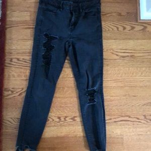 Next Level Stretch - American Eagle Black Skinny Jeans